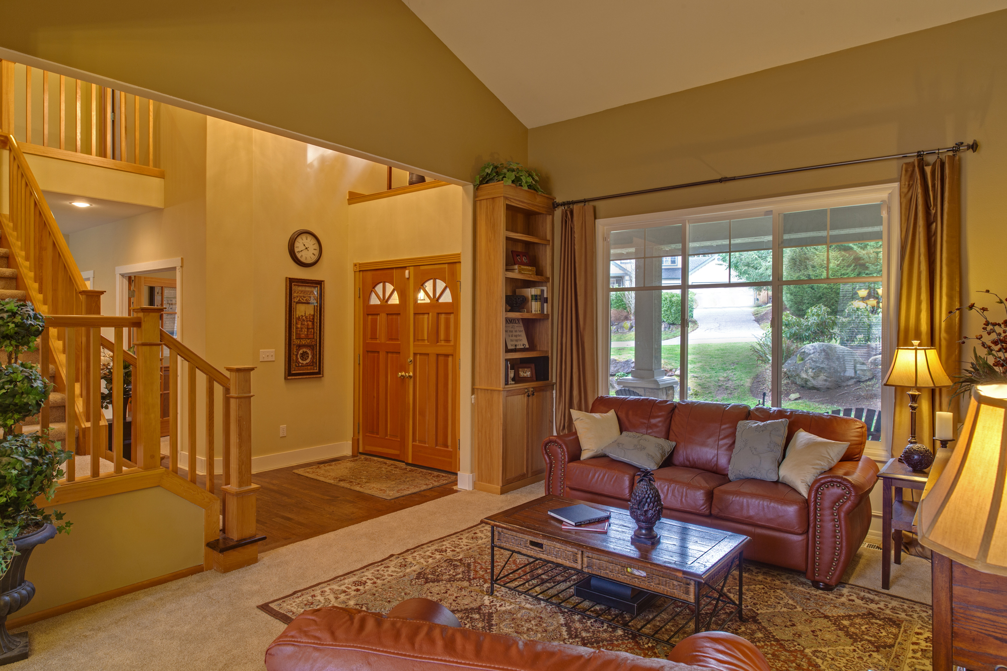 Seattle Bellevue Real Estate Photography Living Room